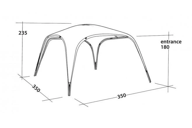Outwell Summer Lounge L Gazebo - Image 2