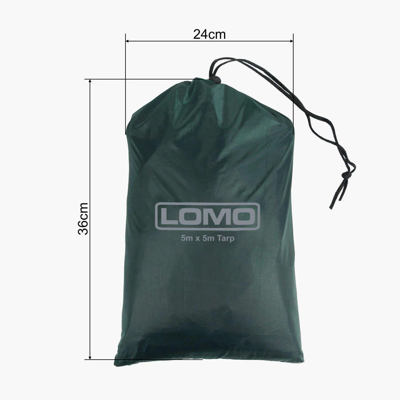 Lomo 5m X 5m Bushcraft Tarp - Image 6