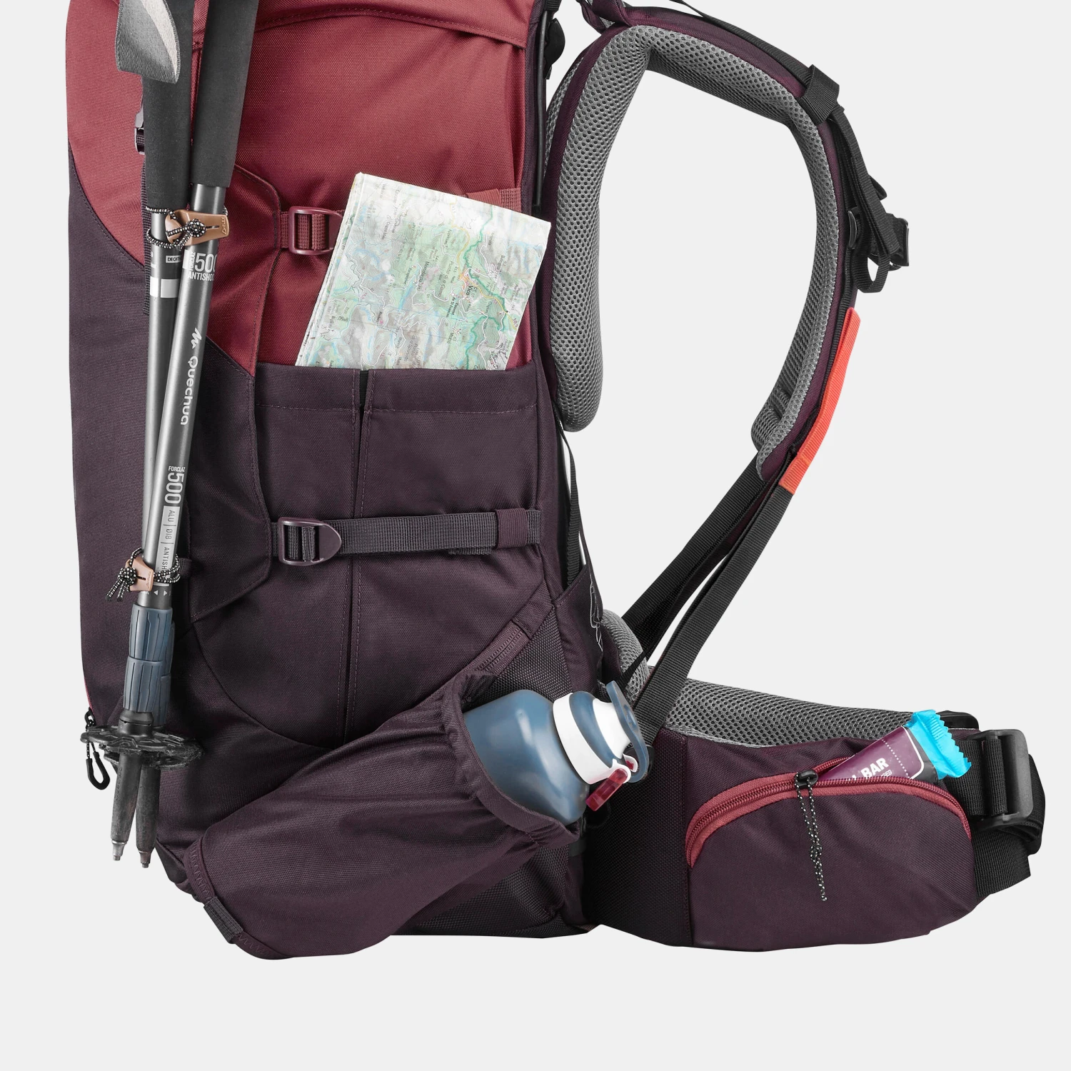 Women's Trekking 50 L Backpack MT100 Easyfit - Image 11