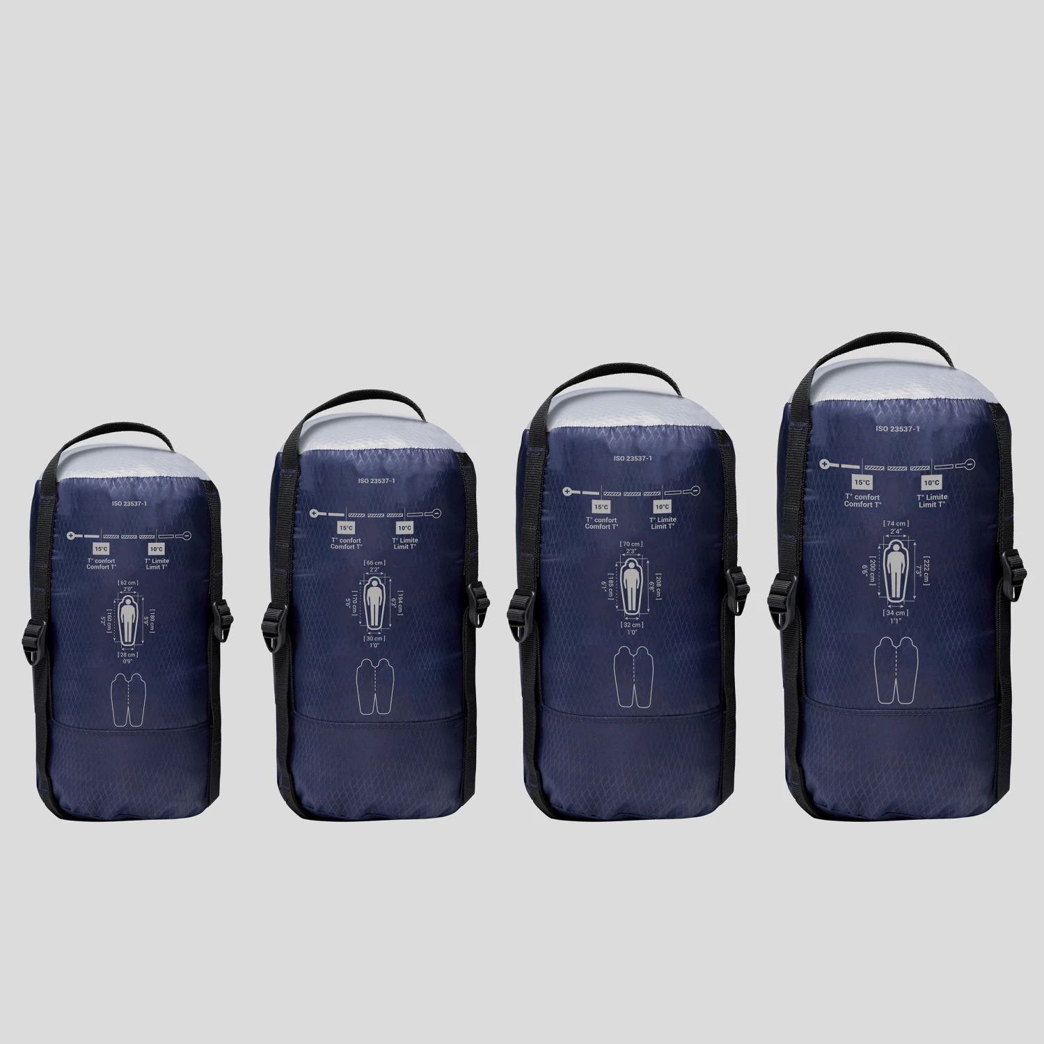 Trekking Sleeping Bag MT500 15°C - Image 19