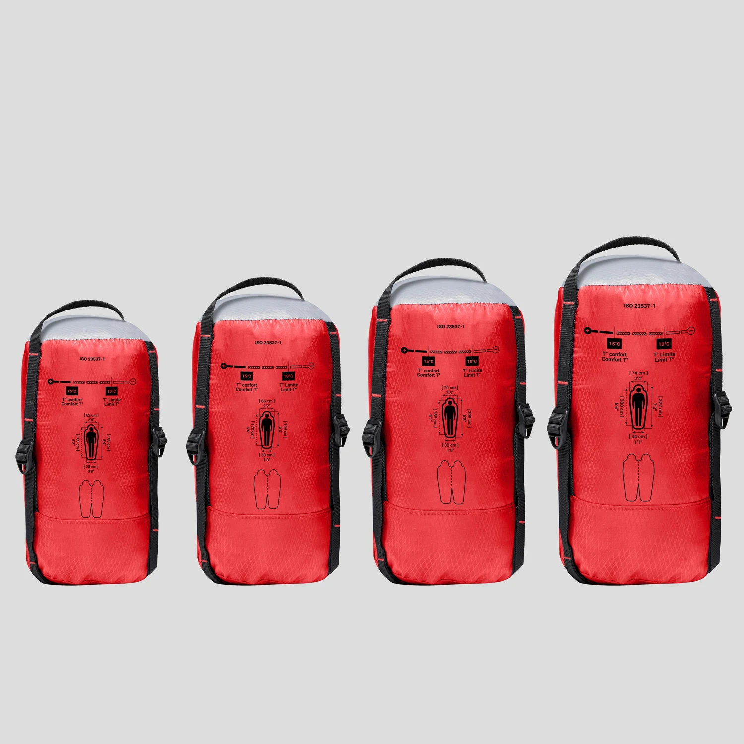 Trekking Sleeping Bag MT500 15°C - Image 9