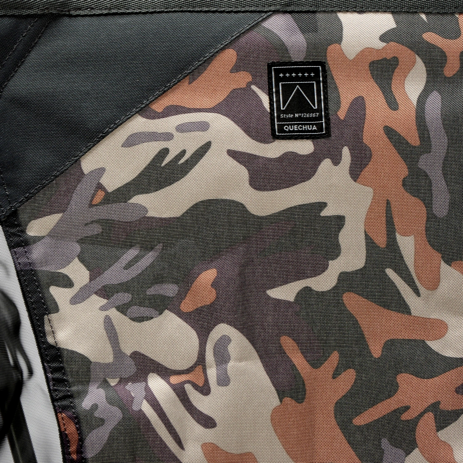 Quechua LOW FOLDING CAMPING CHAIR MH500 CAMO - Image 10